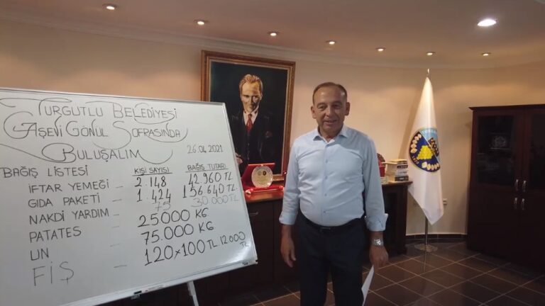 Turgutlu’da Gönül Sofraları Her Geçen Gün Büyüyor