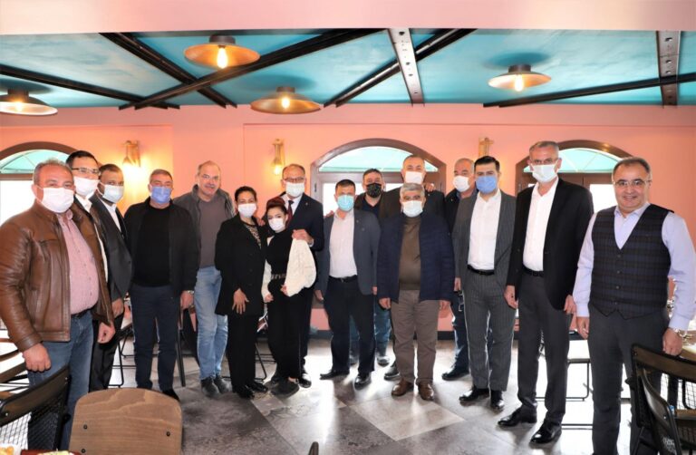 Başkan Çetin Akın ve Başkan Yardımcıları Oda Başkanlarıyla Buluştu