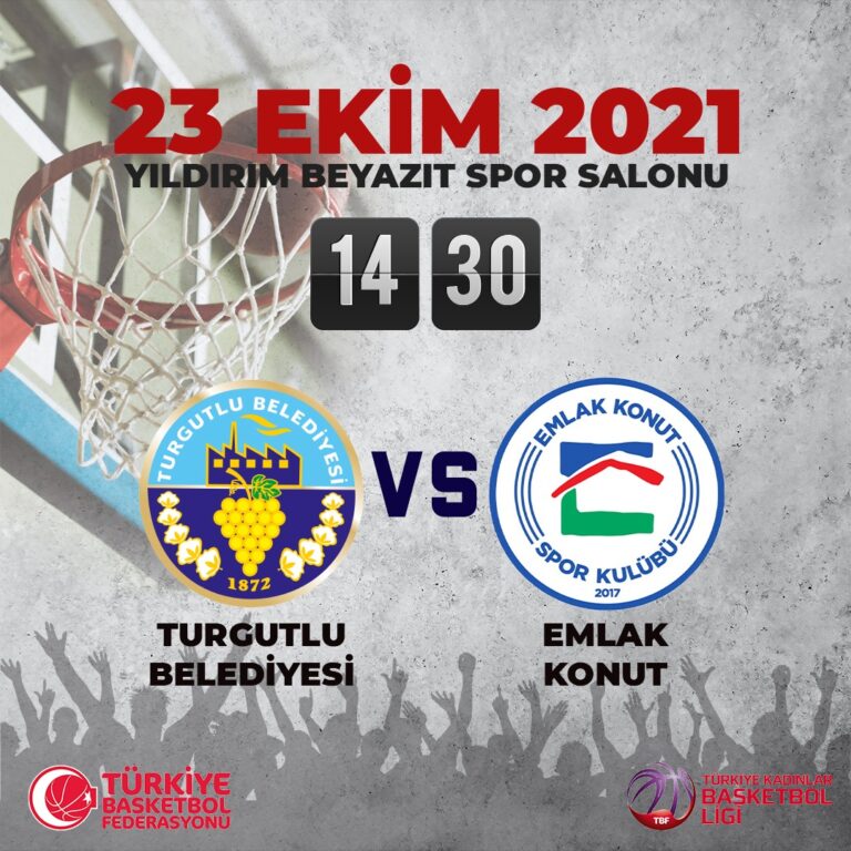 Turgutlu Belediyesi Kadın Basketbol Takımı Emlak Konut’u Ağırlayacak Turgutlu Belediyesi Kadın Basketbol Takımı Emlak Konut’u Ağırlayacak