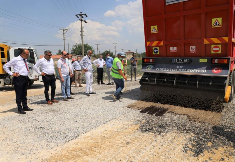 Turgutlu Belediyesinden Asfalt Atağı Turgutlu Belediyesinden Asfalt Atağı