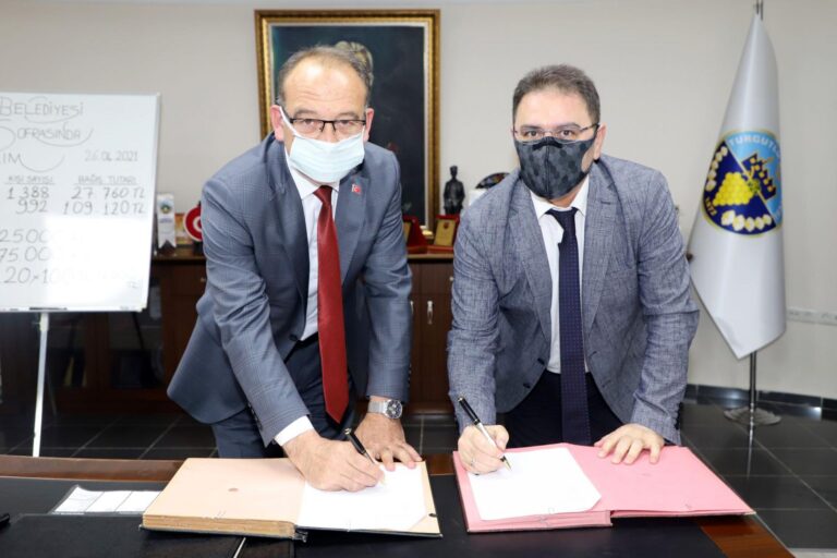 Turgutlu Belediyesi ile Turgutlu Tapu Müdürlüğü Arasında Protokol İmzalandı