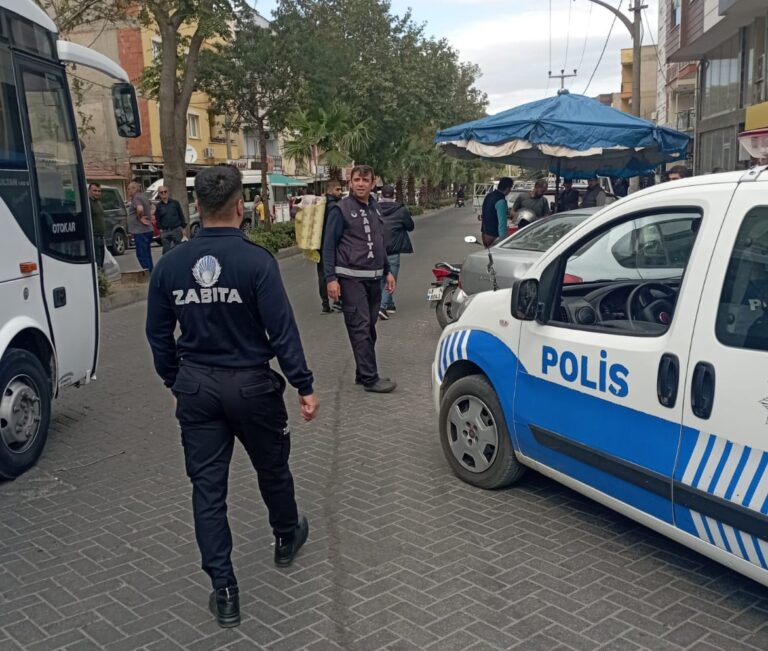 Turgutlu Zabıtasından Seyyar ve İşgal Denetimi Turgutlu Zabıtasından Seyyar ve İşgal Denetimi