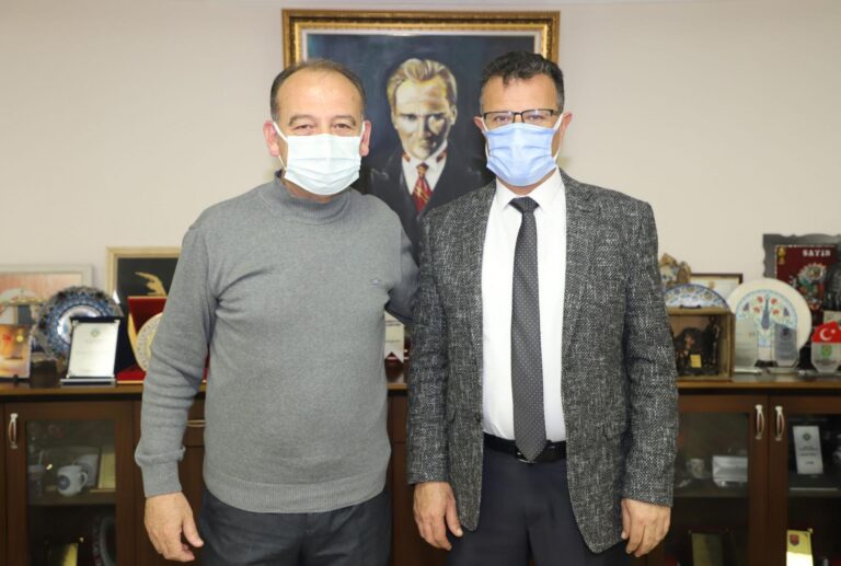 Başkan Çetin Akın, Alaşehir Belediye Başkanı Ahmet Öküzcüoğlu İle Bir Araya Geldi Başkan Çetin Akın, Alaşehir Belediye Başkanı Ahmet Öküzcüoğlu İle Bir Araya Geldi