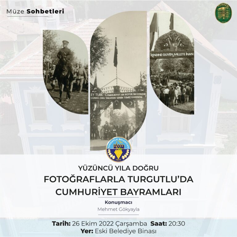 Müze Sohbetleri’nde Cumhuriyet Bayramları Konuşulacak Müze Sohbetleri’nde Cumhuriyet Bayramları Konuşulacak