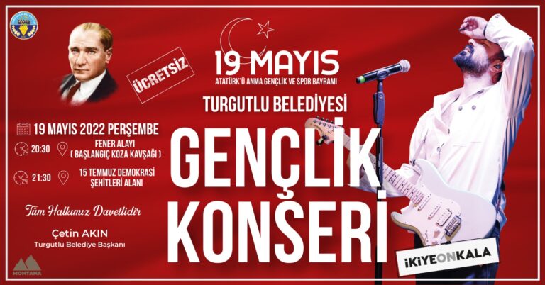Turgutlu Belediyesinden 19 Mayıs’a Yakışır Kutlama Turgutlu Belediyesinden 19 Mayıs’a Yakışır Kutlama