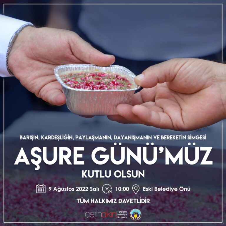 Turgutlu Belediyesinin Aşure Hayrı Ağızları Tatlandıracak