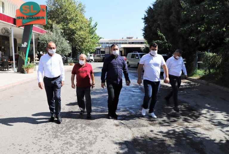 Başkan Çetin Akın’dan Sanayi Esnafına Ziyaret Başkan Çetin Akın’dan Sanayi Esnafına Ziyaret