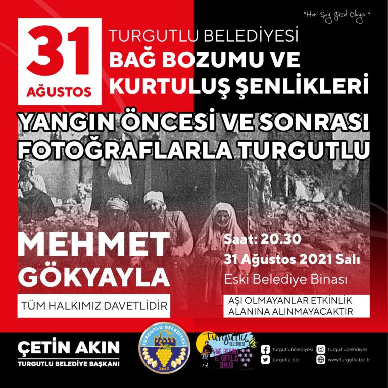 Yangın Öncesi ve Sonrasında Fotoğraflarla Turgutlu Tarihi Anlatılacak Yangın Öncesi ve Sonrasında Fotoğraflarla Turgutlu Tarihi Anlatılacak