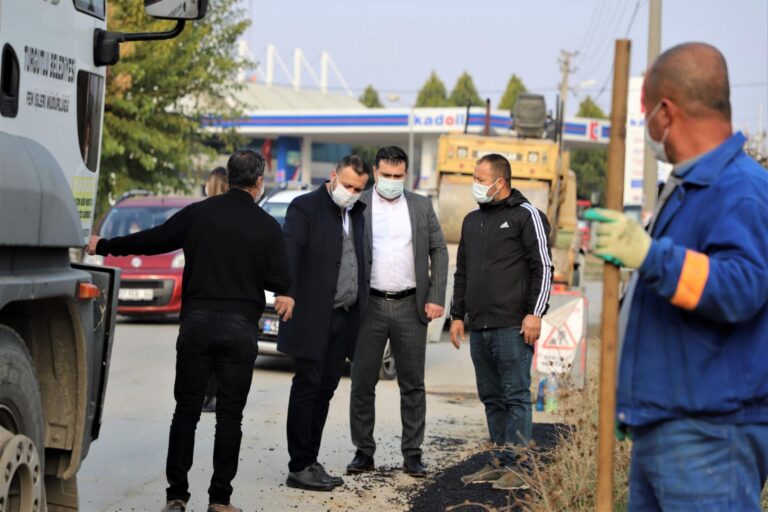 Başkan Yardımcıları Fırat Honaz ve Ahmet Daşkan Çalışmaları İnceledi Başkan Yardımcıları Fırat Honaz ve Ahmet Daşkan Çalışmaları İnceledi