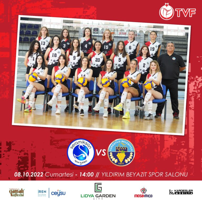 Turgutlu Belediyesi Kadın Voleybol Takımının İlk Rakibi Seramiksan Olacak Turgutlu Belediyesi Kadın Voleybol Takımının İlk Rakibi Seramiksan Olacak