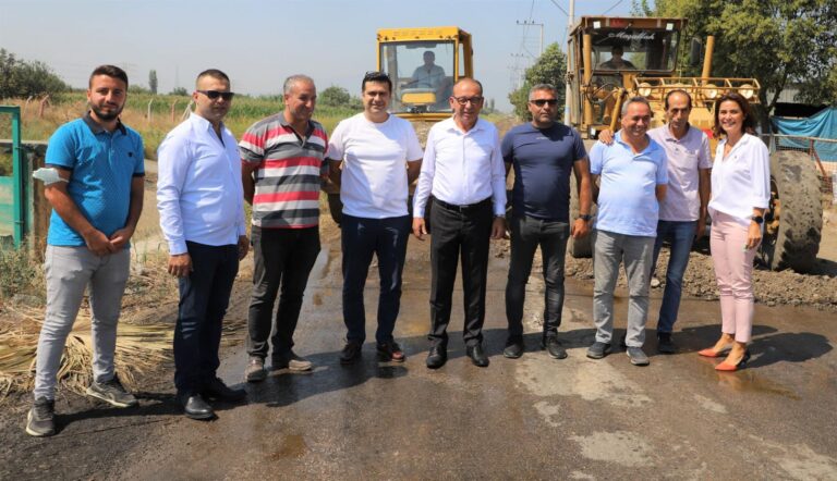 DSİ’ye Ait Yollarda Turgutlu Belediyesi Asfalt Çalışmalarına Başladı DSİ’ye Ait Yollarda Turgutlu Belediyesi Asfalt Çalışmalarına Başladı