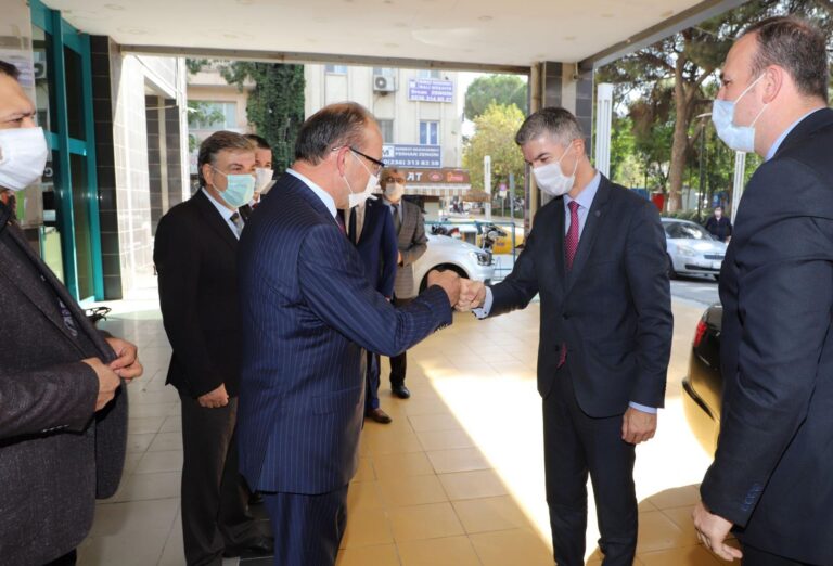 Çetin Akın, Kosova Cumhuriyeti Ankara Büyükelçisini Turgutlu’da Misafir Etti