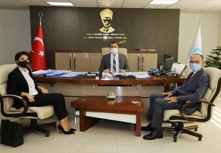 Başkan Çetin Akın’dan MASKİ Genel Müdürüne Ziyaret Başkan Çetin Akın’dan MASKİ Genel Müdürüne Ziyaret
