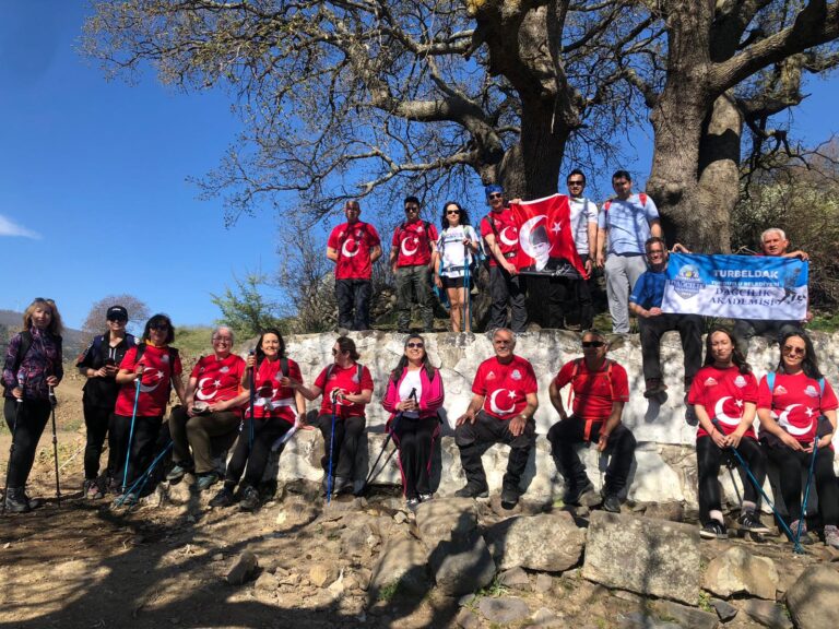 TURBELDAK Türkmen Şelalesinde Yürüyüşünü Gerçekleştirdi TURBELDAK Türkmen Şelalesinde Yürüyüşünü Gerçekleştirdi