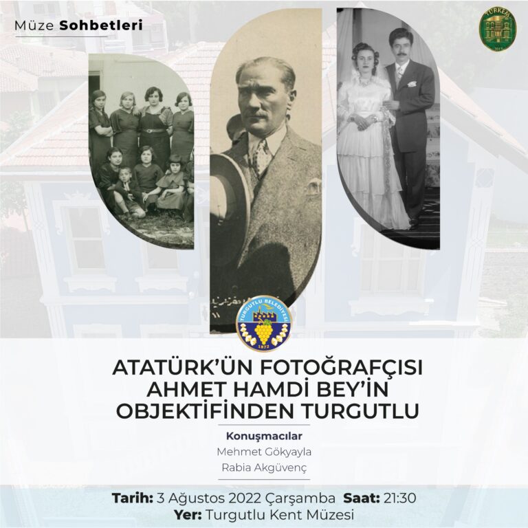 Müze Sohbetleri’nde Fotoğrafçı Ahmet Hamdi Bey Yâd Edilecek Müze Sohbetleri’nde Fotoğrafçı Ahmet Hamdi Bey Yâd Edilecek