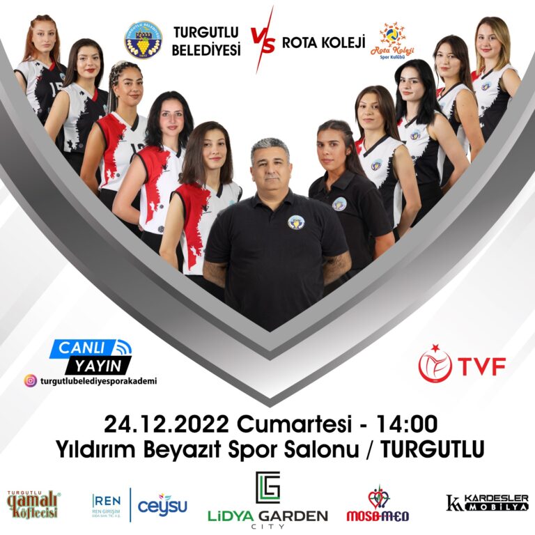 Turgutlu Belediyesi Kadın Voleybol Takımı Rota Koleji’ni Konuk Edecek Turgutlu Belediyesi Kadın Voleybol Takımı Rota Koleji’ni Konuk Edecek