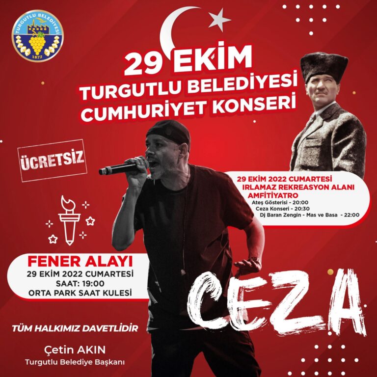 Turgutlu Belediyesi Cumhuriyet Bayramı Kutlamalarına Hazır Turgutlu Belediyesi Cumhuriyet Bayramı Kutlamalarına Hazır