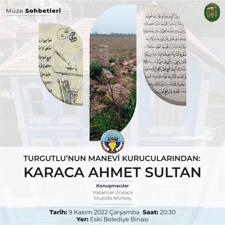 Müze Sohbetlerinde Karaca Ahmet Sultan Konu Edilecek Müze Sohbetlerinde Karaca Ahmet Sultan Konu Edilecek