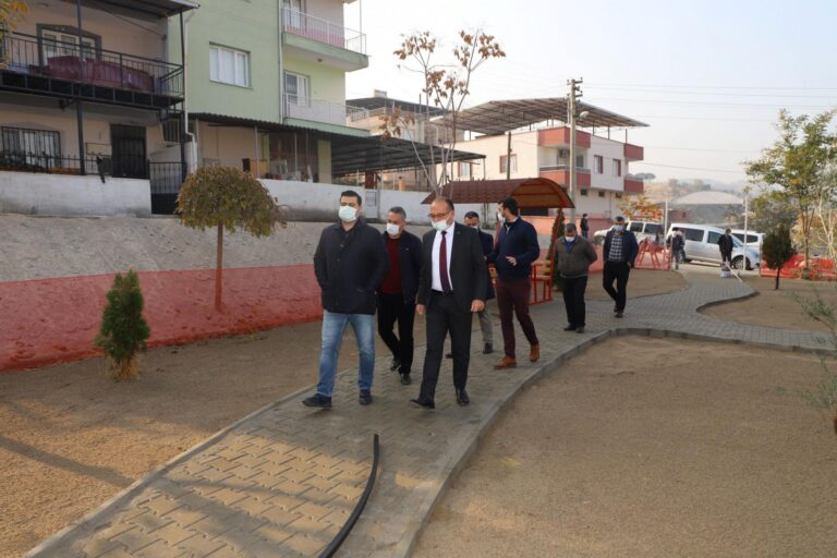 Başkan Çetin Akın İncelemelerine Devam Ediyor Başkan Çetin Akın İncelemelerine Devam Ediyor
