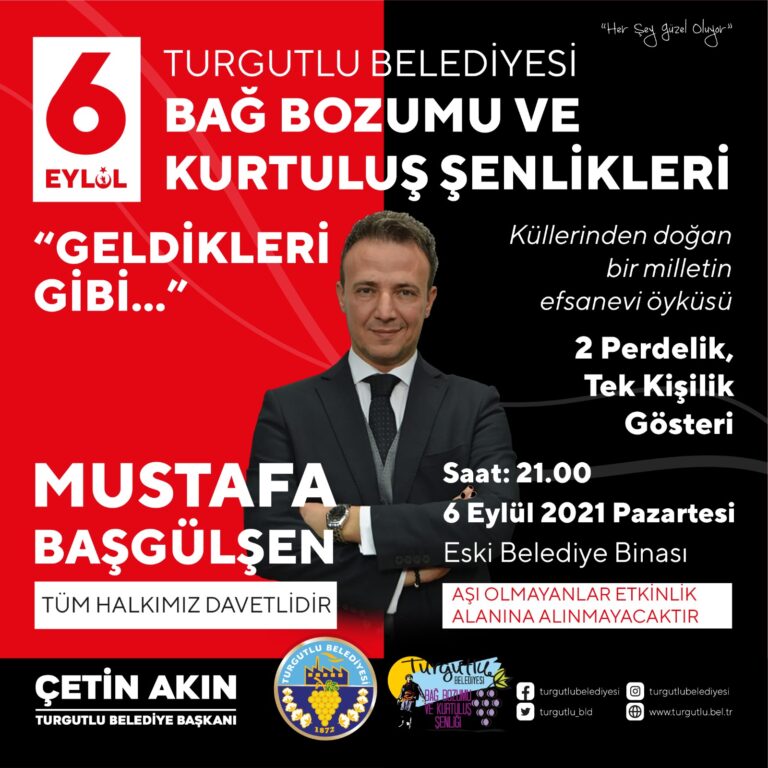 Bağ Bozumu ve Kurtuluş Şenliklerinde “Geldikleri Gibi…” Rüzgarı Esecek Bağ Bozumu ve Kurtuluş Şenliklerinde “Geldikleri Gibi…” Rüzgarı Esecek