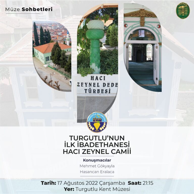 Müze Sohbetleri’nde Hacı Zeynel Camii Konuşulacak