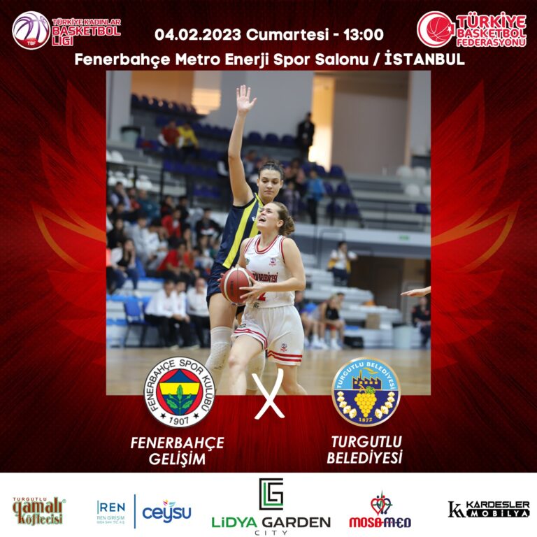 Turgutlu Belediyesi Kadın Basketbol Takımı Fenerbahçe Gelişim Karşısında Turgutlu Belediyesi Kadın Basketbol Takımı Fenerbahçe Gelişim Karşısında