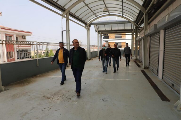 Başkan Çetin Akın’dan Ergenekon Pazar Yerinde İnceleme Başkan Çetin Akın’dan Ergenekon Pazar Yerinde İnceleme