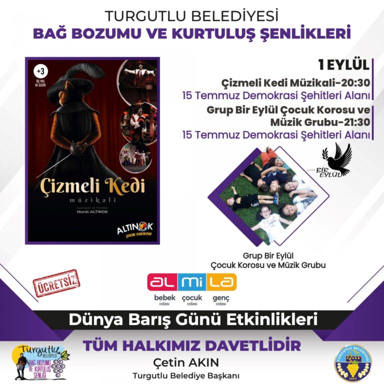 Zafer Bayramı, Bağ Bozumu ve Kurtuluş Şenliklerinde Çocuklar Unutulmadı