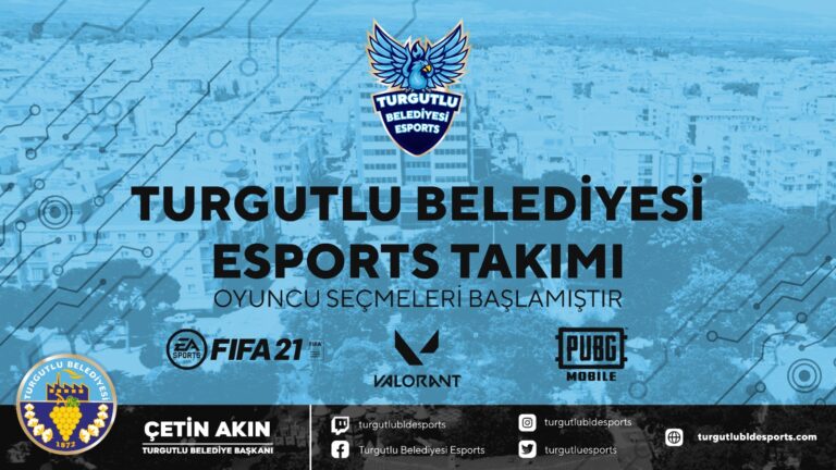 Manisa’nın İlk ve Tek Belediye Esports Takımı Turgutlu Belediyesinden Manisa’nın İlk ve Tek Belediye Esports Takımı Turgutlu Belediyesinden