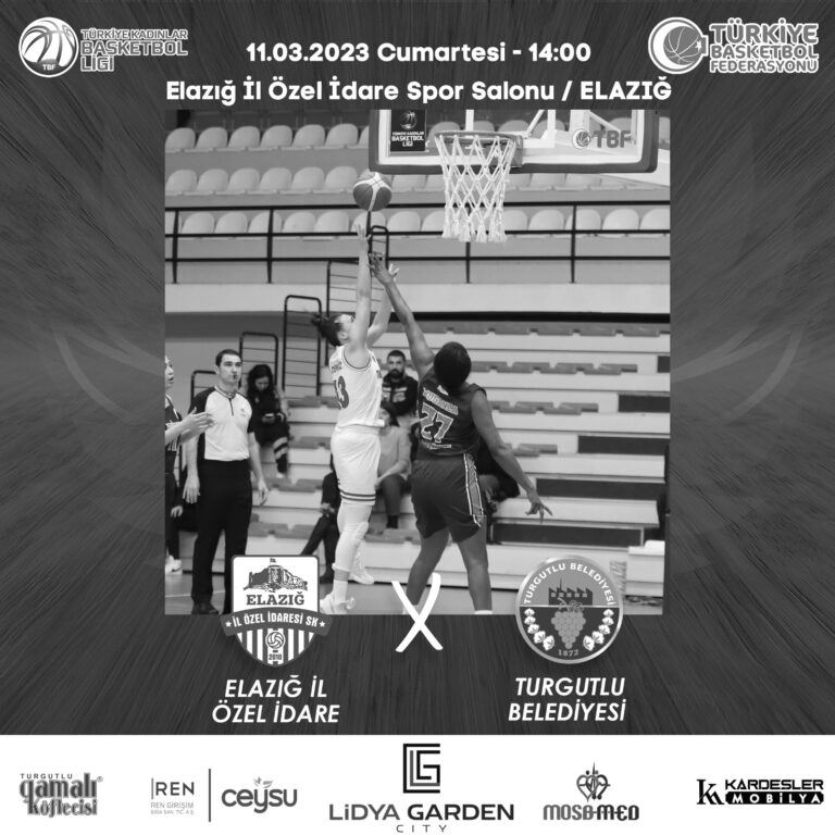 Turgutlu Belediyespor Kadın Basketbol Takımı Elazığ İl Özel İdare’ye Konuk Olacak