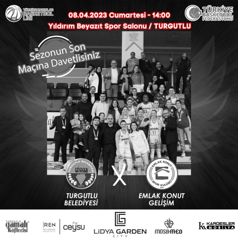 Turgutlu Belediyesi Kadın Basketbol Takımı Sezonun Son Maçına Çıkıyor Turgutlu Belediyesi Kadın Basketbol Takımı Sezonun Son Maçına Çıkıyor