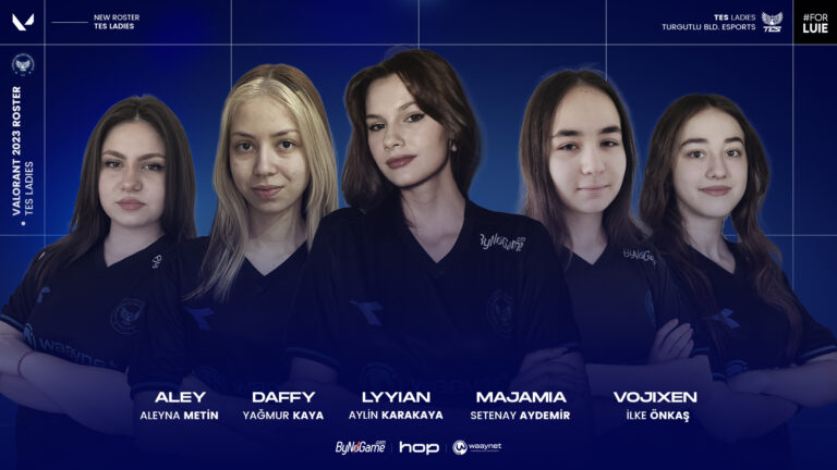 Turgutlu Belediyesi Kadın Esports Takımı Avrupa Turnuvasına Katıldı