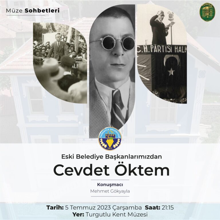 Müze Sohbetleri’nde Cevdet Öktem Yâd Edilecek Müze Sohbetleri’nde Cevdet Öktem Yâd Edilecek