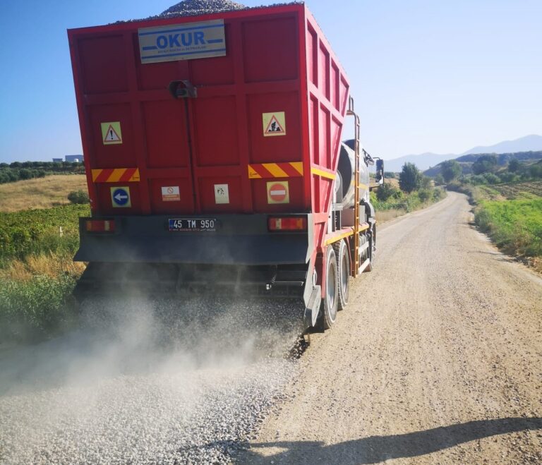Turgutlu Belediyesi Asfaltlama Sezonuna Başladı Turgutlu Belediyesi Asfaltlama Sezonuna Başladı