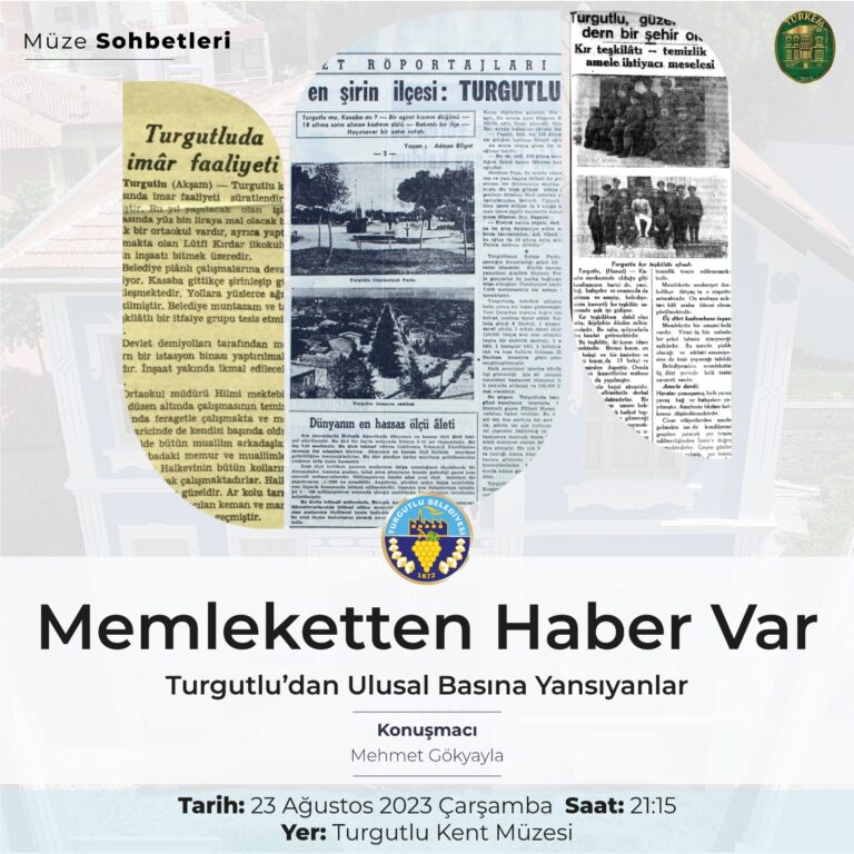 Müze Sohbetlerinde Bu Hafta: Memleketten Haber Var