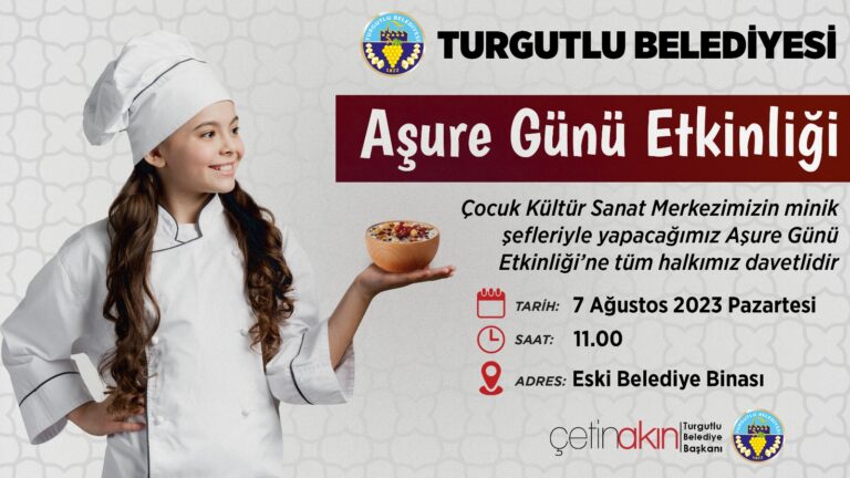 Turgutlu Belediyesi Aşure Geleneğini Bu Yıl da Sürdürecek Turgutlu Belediyesi Aşure Geleneğini Bu Yıl da Sürdürecek