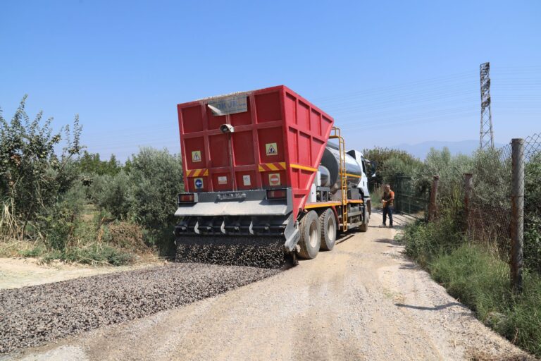 Turgutlu Belediyesinden 35 bin m2’lik Asfaltlama Çalışması