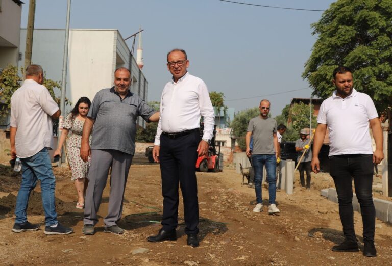 Turgutlu Belediyesinden İstasyonaltı Mahallesine Büyük Yatırım Turgutlu Belediyesinden İstasyonaltı Mahallesine Büyük Yatırım