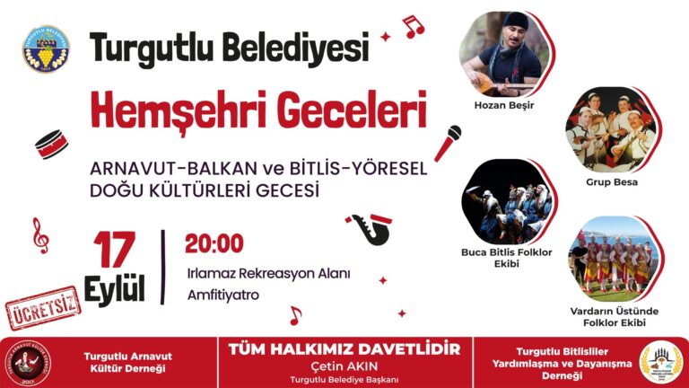 Hemşehri Geceleri Finali ‘Arnavut-Balkan ve Bitlis-Yöresel Doğu Kültürleri Gecesi’ ile Yapacak