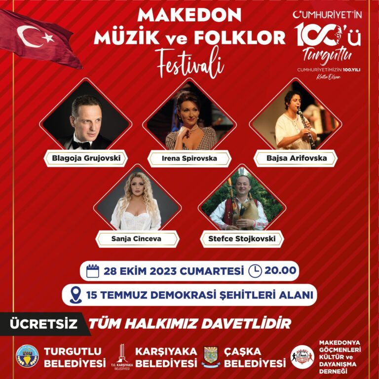 Turgutlu Belediyesi Makedon Kültürlerine Ev Sahipliği Yapacak Turgutlu Belediyesi Makedon Kültürlerine Ev Sahipliği Yapacak