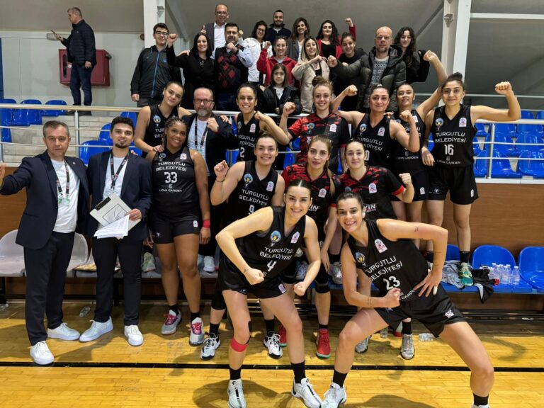 Lidya Garden City Turgutlu Belediyesi Kadın Basketbol Takımı Deplasmandan Galibiyetle Döndü