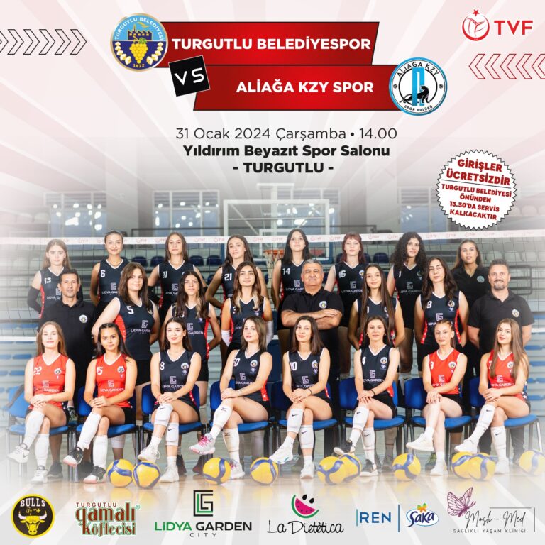 Turgutlu Belediyesi Kadın Voleybol Takımı Son Maçına Çıkıyor Turgutlu Belediyesi Kadın Voleybol Takımı Son Maçına Çıkıyor