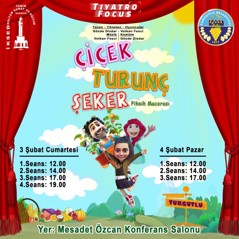 Turgutlu Belediyesinden Çocuklar ve Yetişkinler İçin İki Tiyatro Oyunu Turgutlu Belediyesinden Çocuklar ve Yetişkinler İçin İki Tiyatro Oyunu