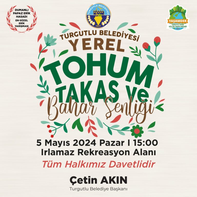 Yerel Tohum Takas ve Bahar Şenliği Beşinci Kez Düzenlenecek Yerel Tohum Takas ve Bahar Şenliği Beşinci Kez Düzenlenecek