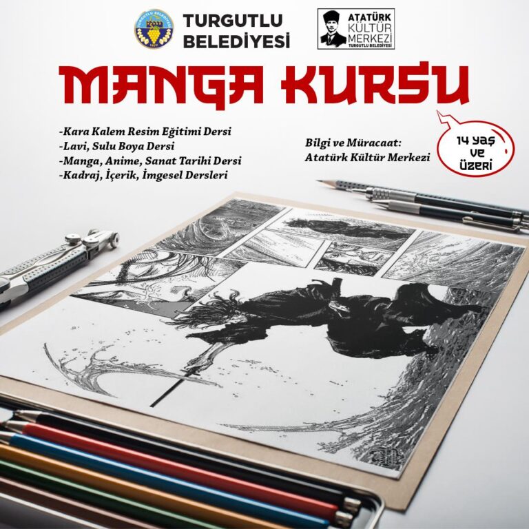 Turgutlu Belediyesinden Manga Kursu Turgutlu Belediyesinden Manga Kursu