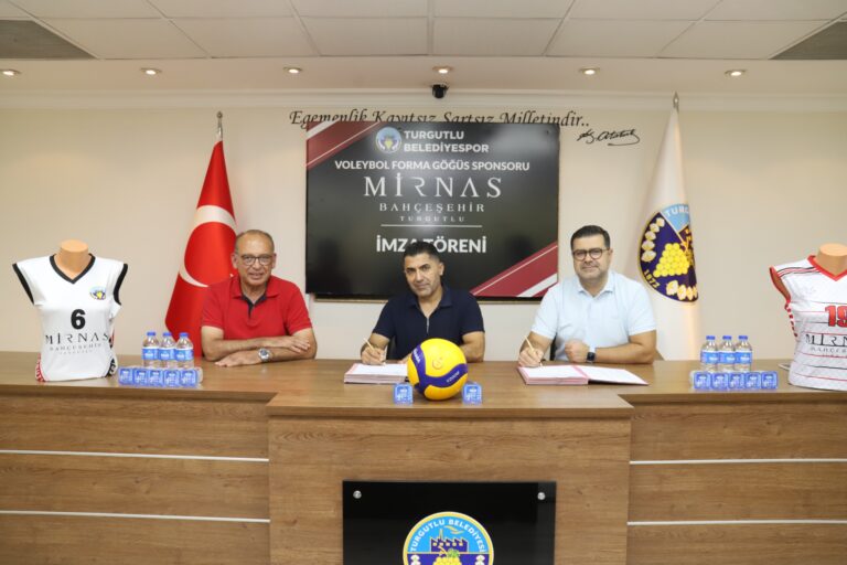 Turgutlu Belediyesi Kadın Voleybol Takımının Yeni Sponsoru Mirnas Bahçeşehir Turgutlu Oldu Turgutlu Belediyesi Kadın Voleybol Takımının Yeni Sponsoru Mirnas Bahçeşehir Turgutlu Oldu