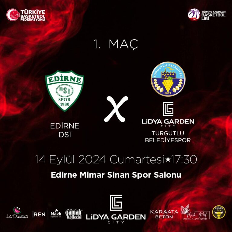 Lidya Garden City Turgutlu Belediyespor Kadın Basketbol Takımı Sezonu Deplasmanda Açacak