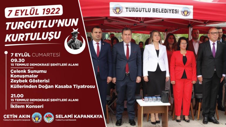 Turgutlu Kurtuluş Coşkusuna Hazır Turgutlu Kurtuluş Coşkusuna Hazır