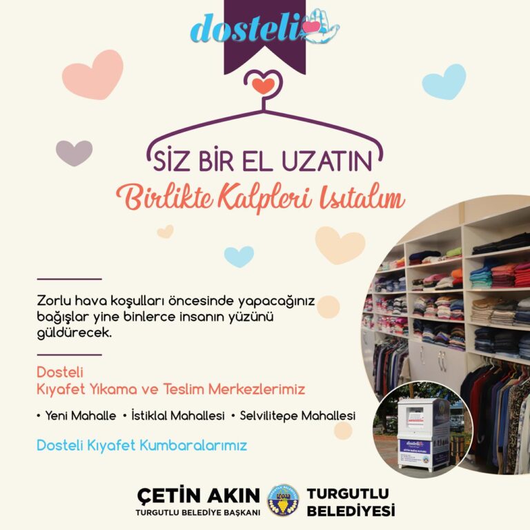 Turgutlu Belediyesi Dost Eli Yıkama ve Teslim Merkezleri Bu Kış da İhtiyaç Sahiplerinin Yüzünü Güldürecek Turgutlu Belediyesi Dost Eli Yıkama ve Teslim Merkezleri Bu Kış da İhtiyaç Sahiplerinin Yüzünü Güldürecek