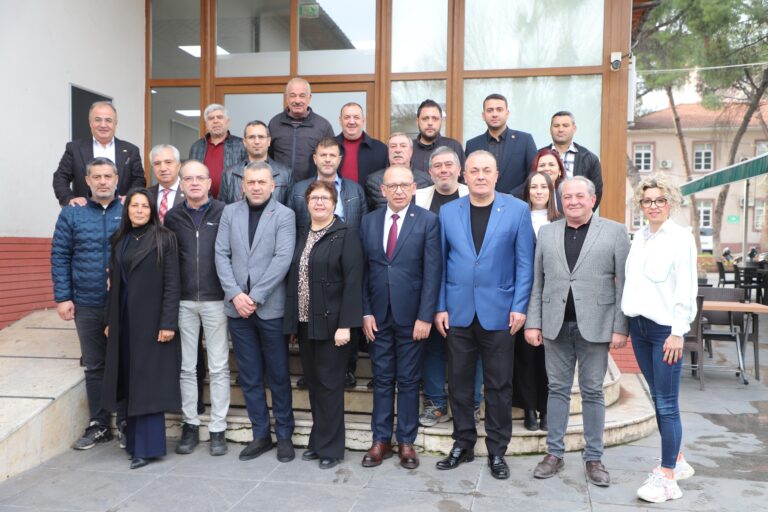 Başkanı Çetin Akın Turgutlu Esnaf Odası Başkanlarıyla Buluştu